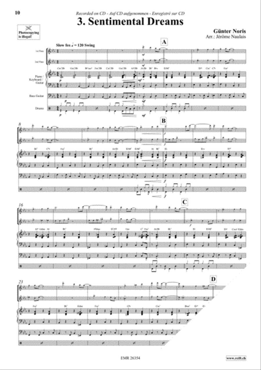 Let's Dance Volume 5 Flute Duet scores gallery preview page 5