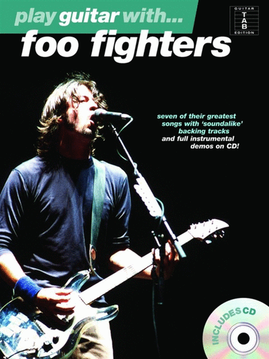 Play Guitar With Foo Fighters Tab Book/CD