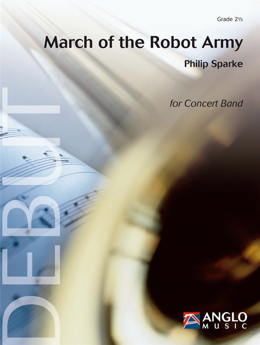 March of the Robot Army Concert Band scores gallery preview page 1