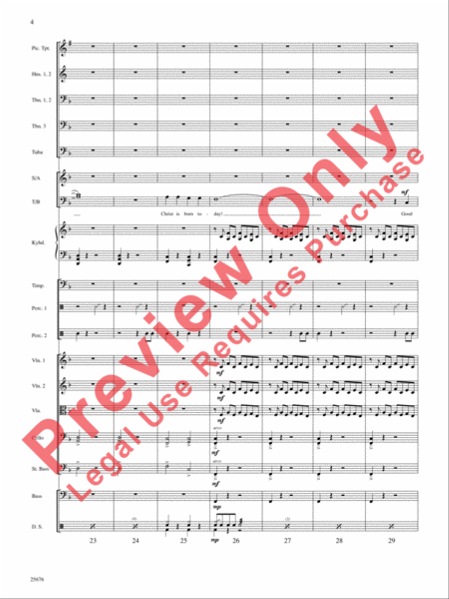 Good Christian Men, Rejoice Medley Good Christian Men, Rejoice Medley Choir scores gallery preview page 5