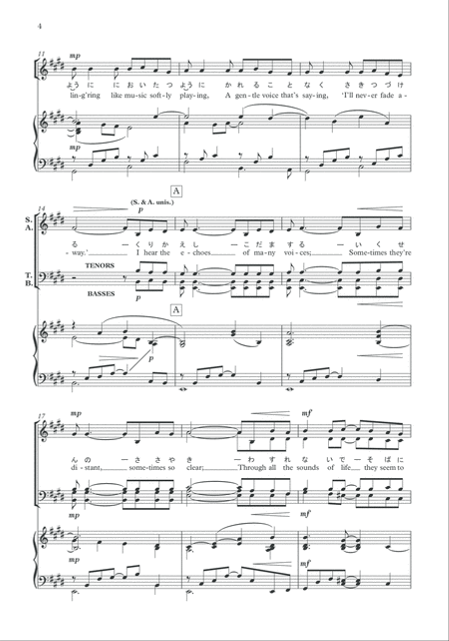 A flower remembered 4-Part scores gallery preview page 4