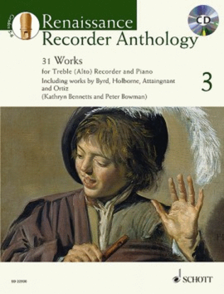 Book cover for Renaissance Recorder Anthology – Volume 3