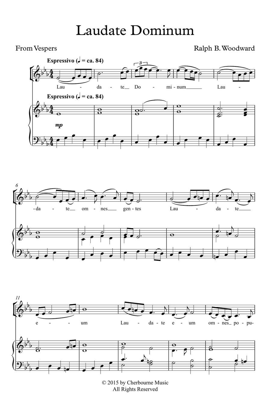Laudate Dominum SSA scores gallery preview page 2