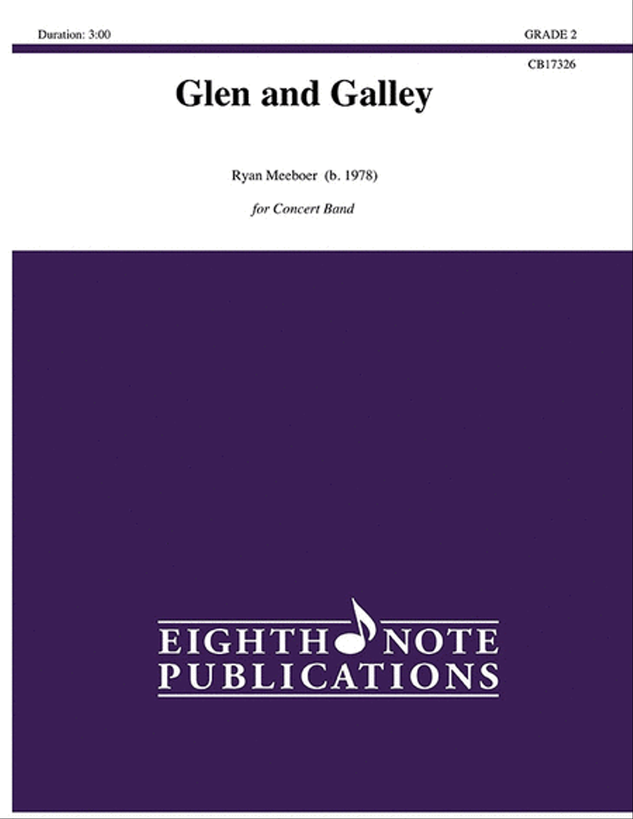 Glen and Galley Concert Band scores gallery preview page 1