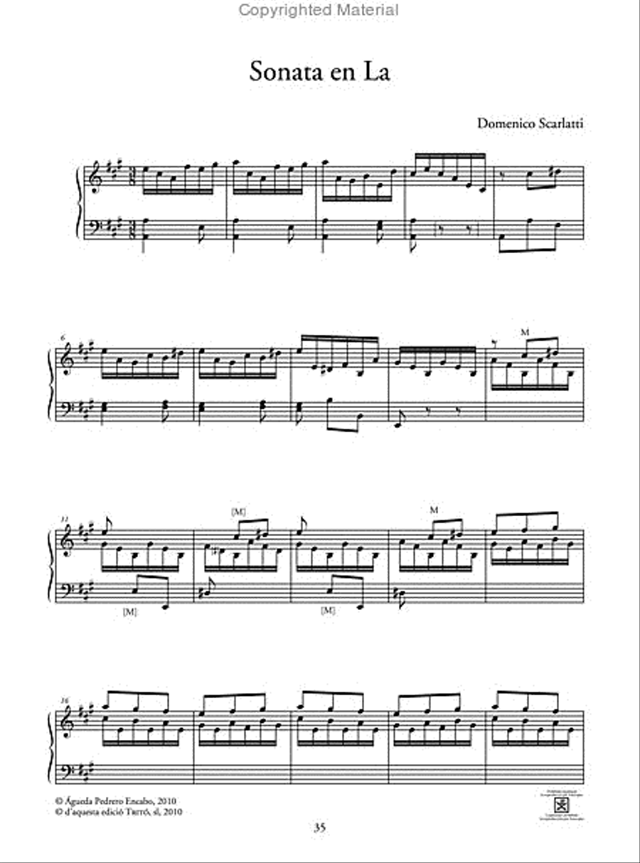 Tres sonates inèdites Harpsichord scores gallery preview page 2