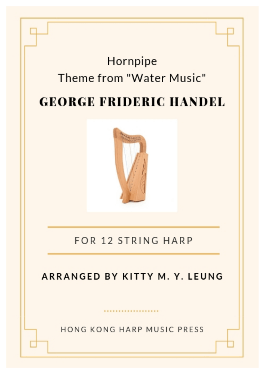 Theme from Water Music by Handel - 12 String Small Lap Harp
