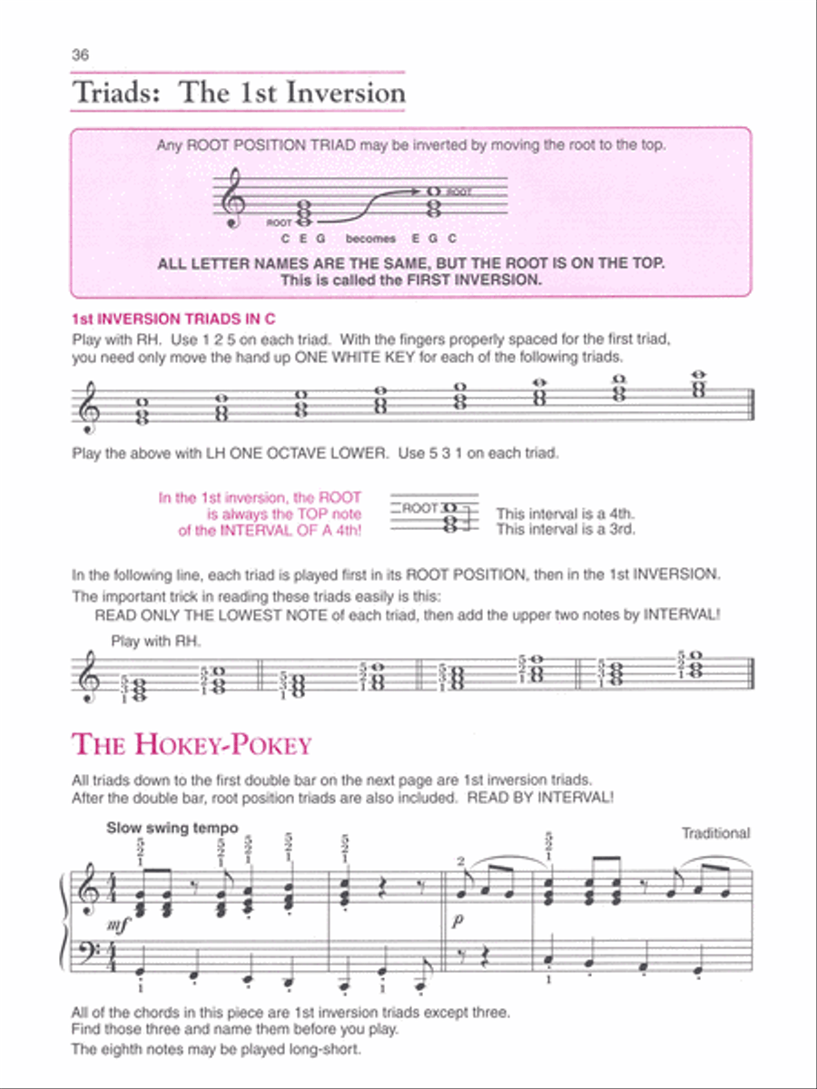 Alfred's Basic Adult Piano Course Lesson Book, Book 2 Piano Method scores gallery preview page 3