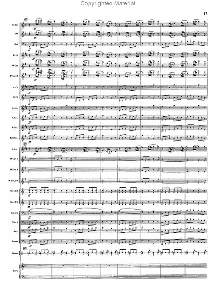 Semper Fidelis Concert Band scores gallery preview page 10