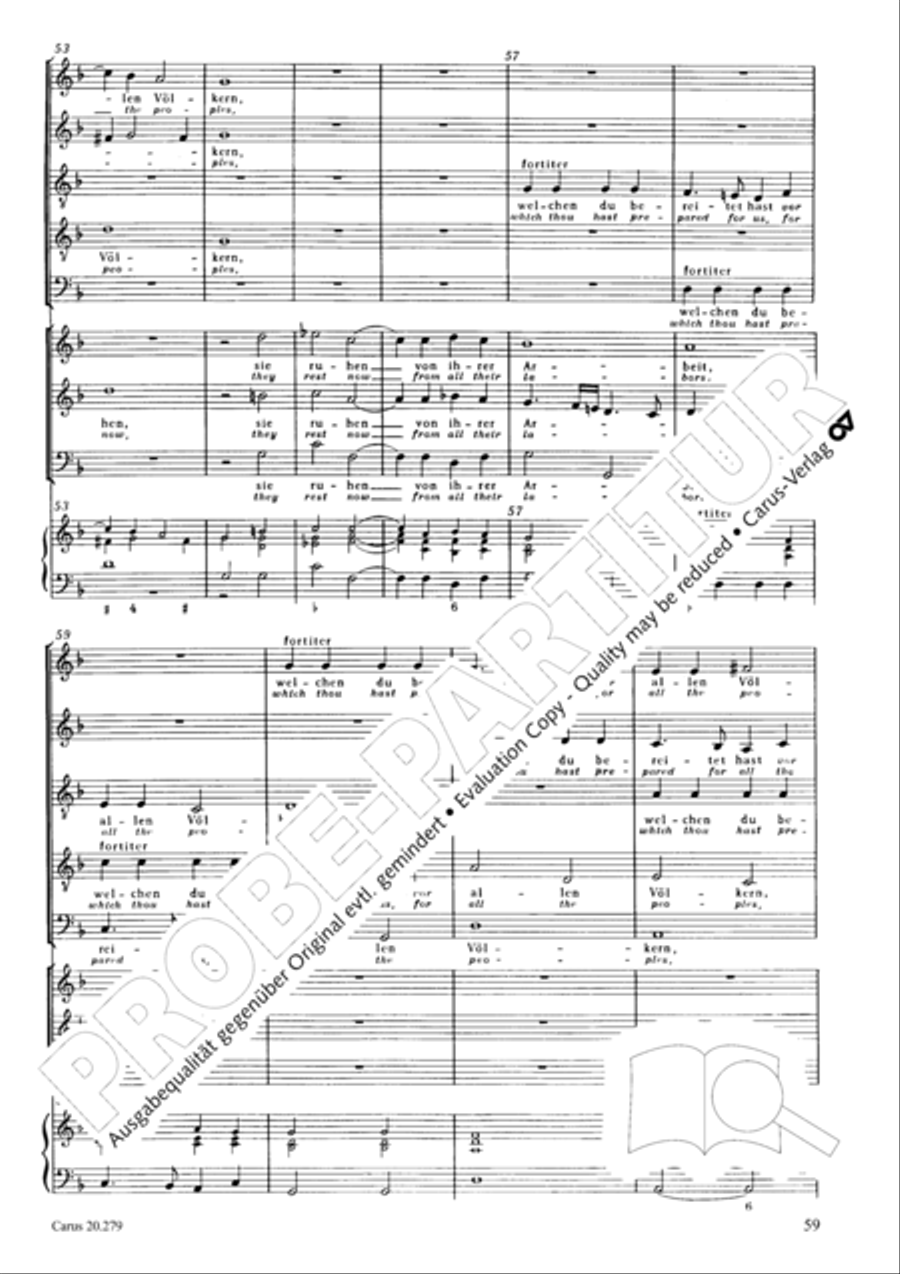 Musikalische Exequien I-III Score scores gallery preview page 62