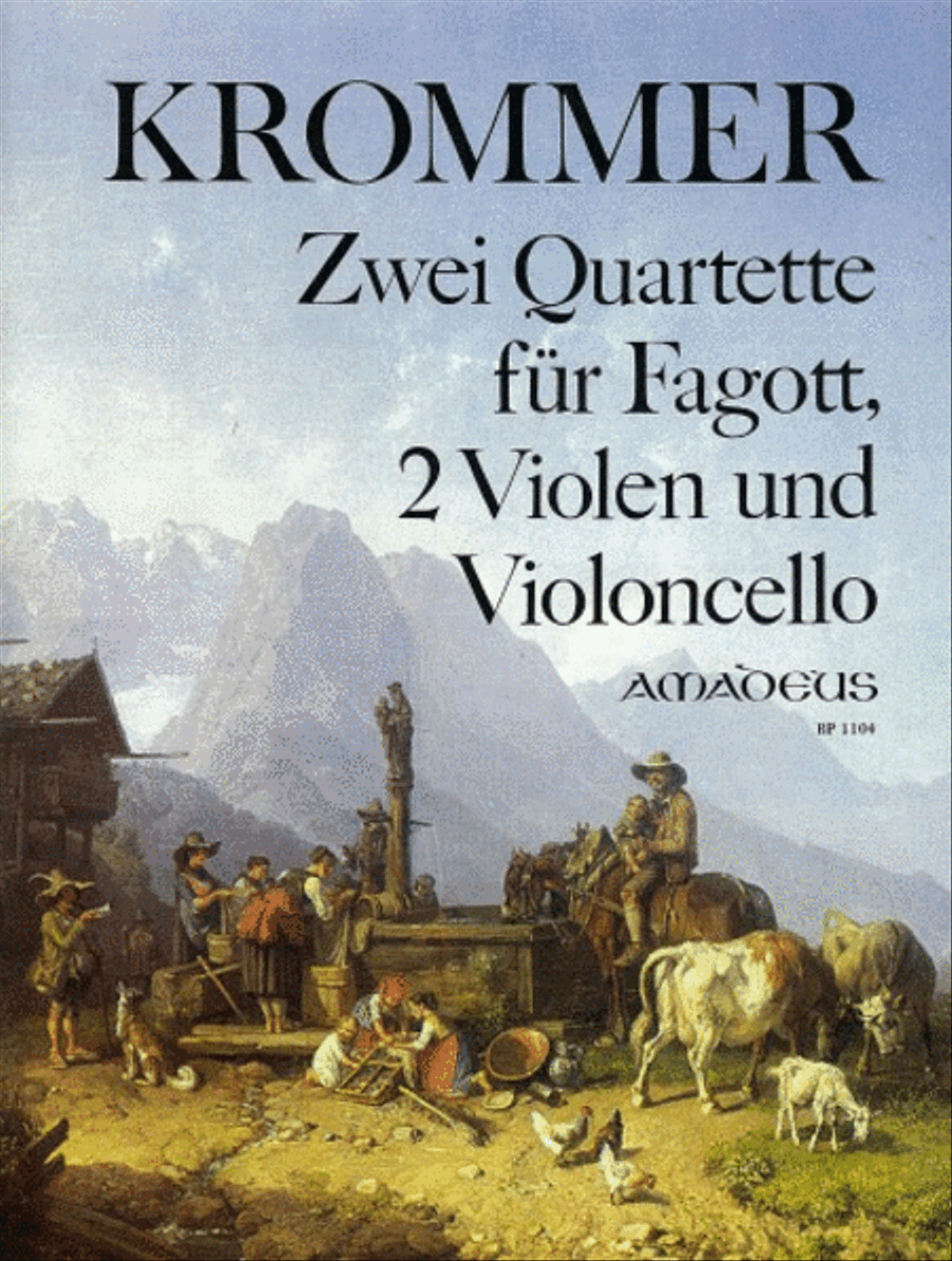 2 Quartets Op. 46 2 Quartets Op. 46 Bassoon scores gallery preview page 1