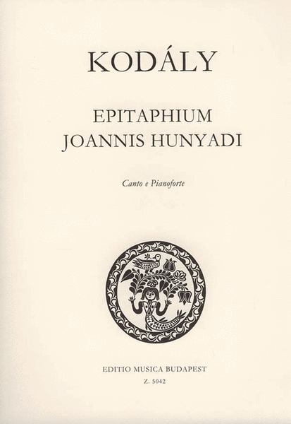 Epitaphium Joannis Hunyadi nach Texten von Janus