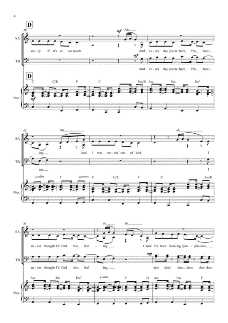 Symphony Symphony 4-Part scores gallery preview page 4