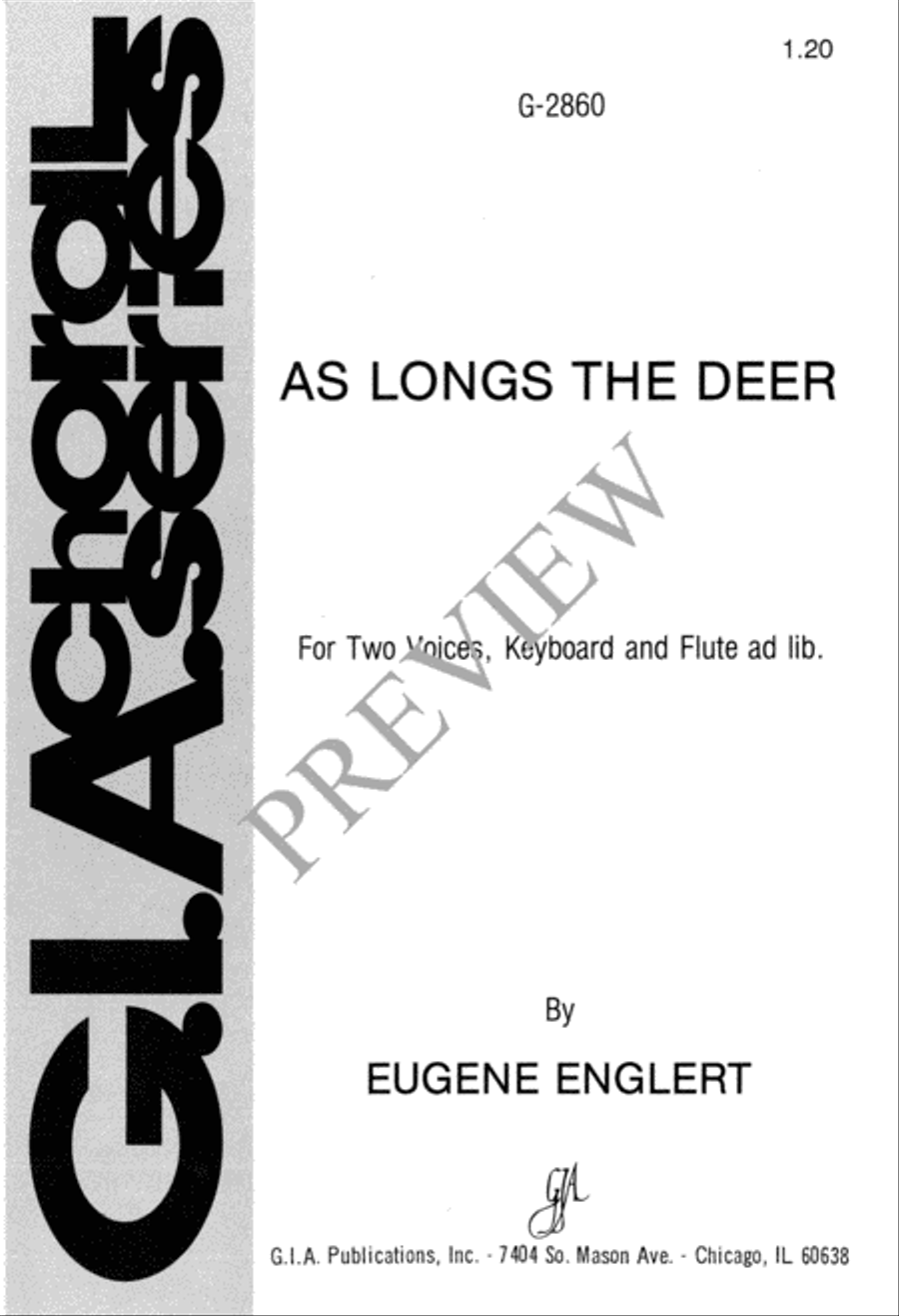 As Longs the Deer 2-Part scores gallery preview page 2