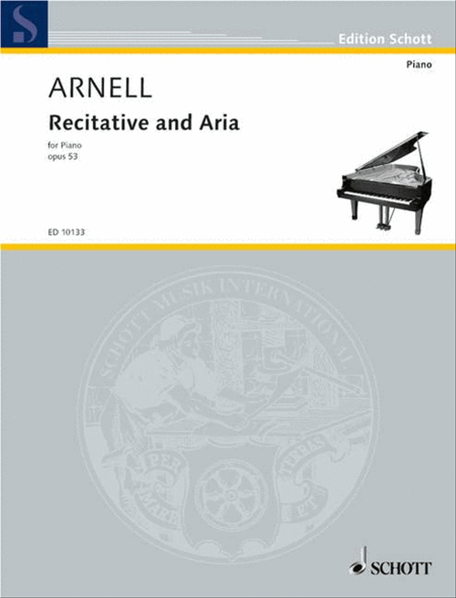 Recitative and Aria Voice Solo scores gallery preview page 1