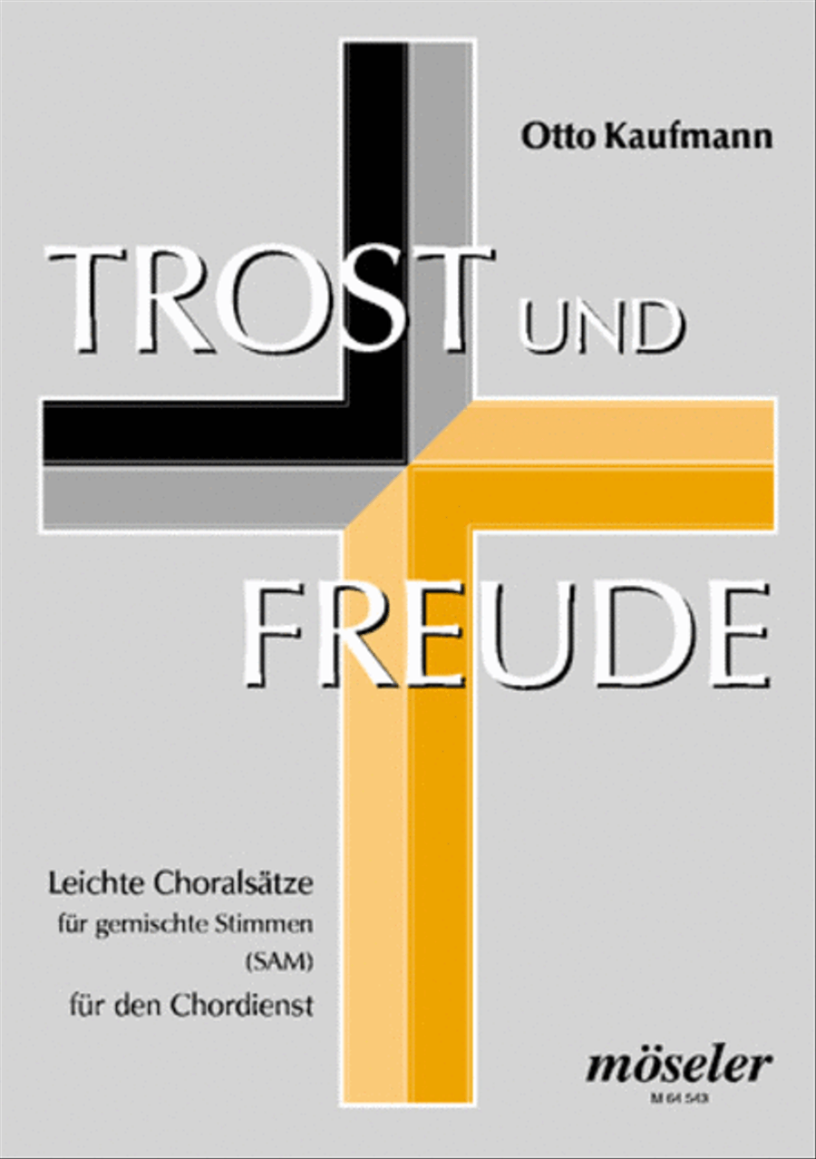 Trost und Freude Mixed Choir scores gallery preview page 1