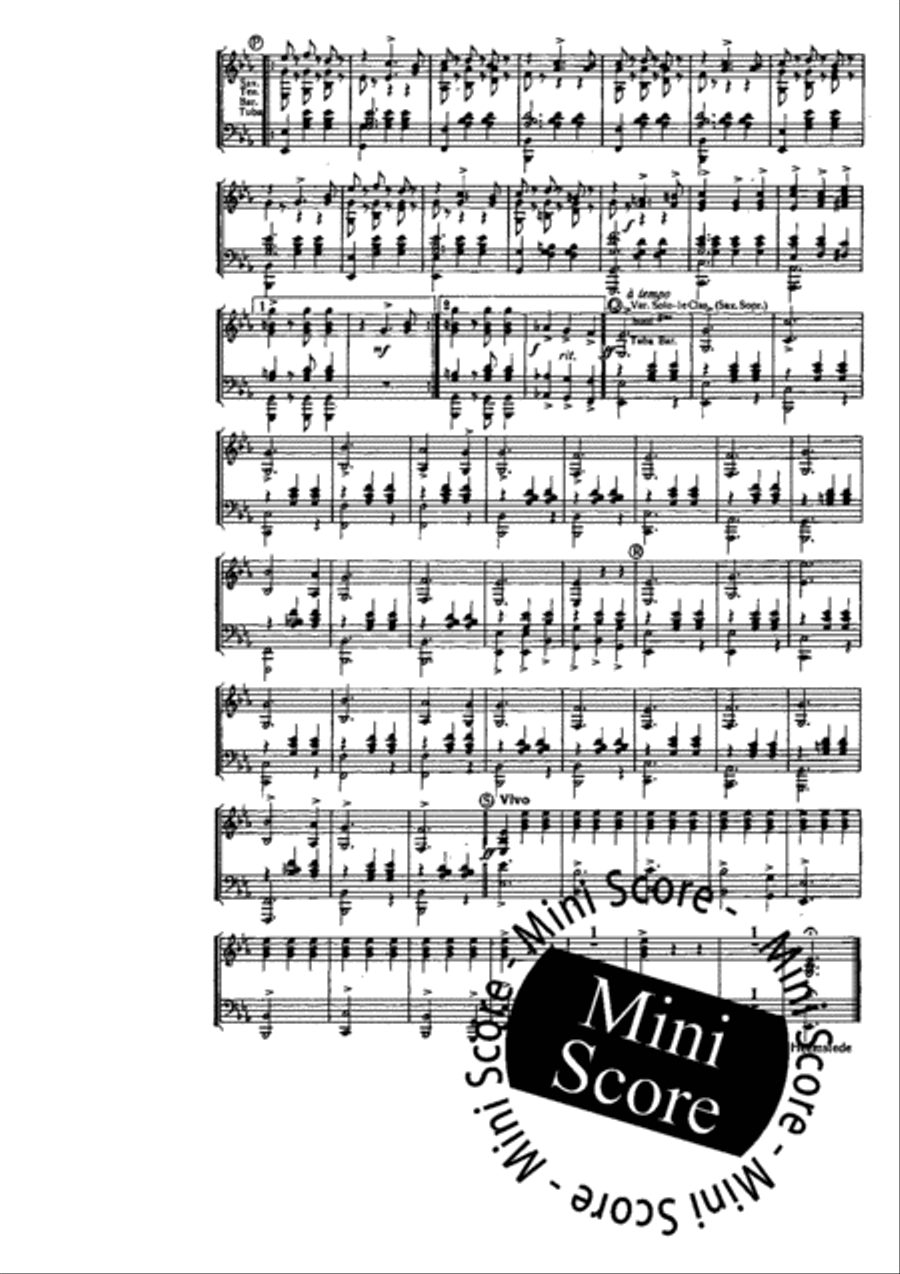 Versmade Liefde Concert Band scores gallery preview page 8