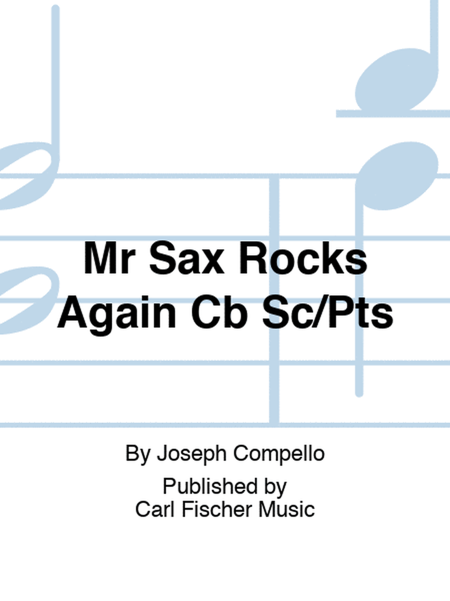 Mr Sax Rocks Again Cb Sc/Pts