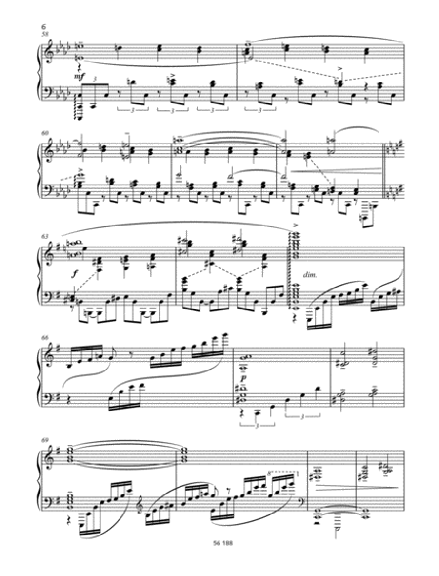 Romeo and Juliet Romeo and Juliet Piano Solo scores gallery preview page 4