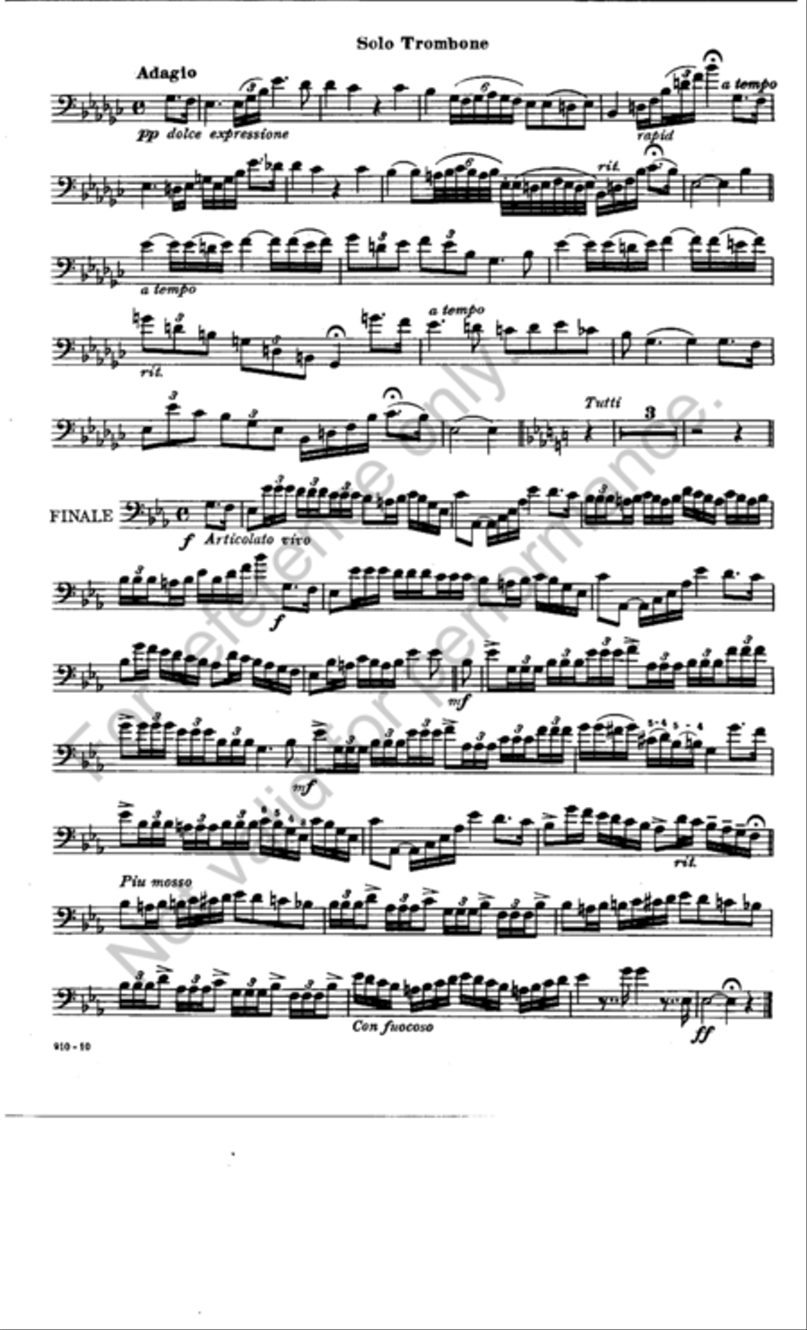 Annie Laurie Baritone Horn BC scores gallery preview page 3