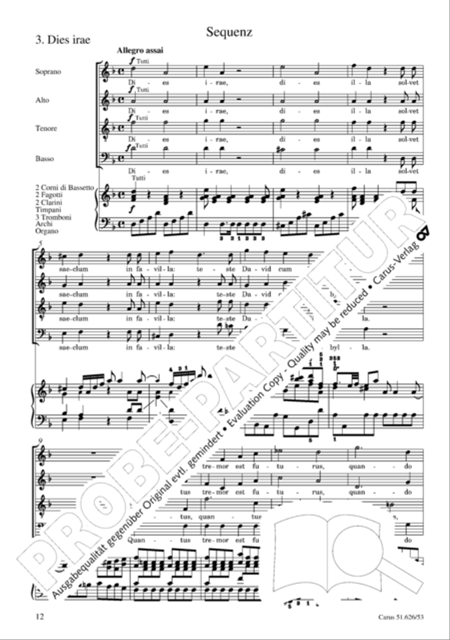 Requiem 4-Part scores gallery preview page 19
