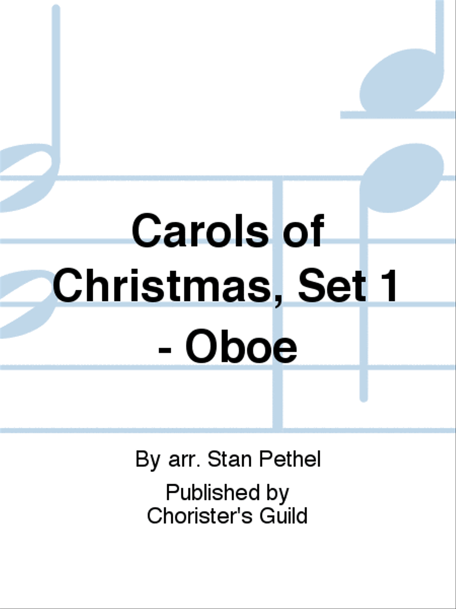 Carols of Christmas, Set 1 - Oboe Oboe scores gallery preview page 1