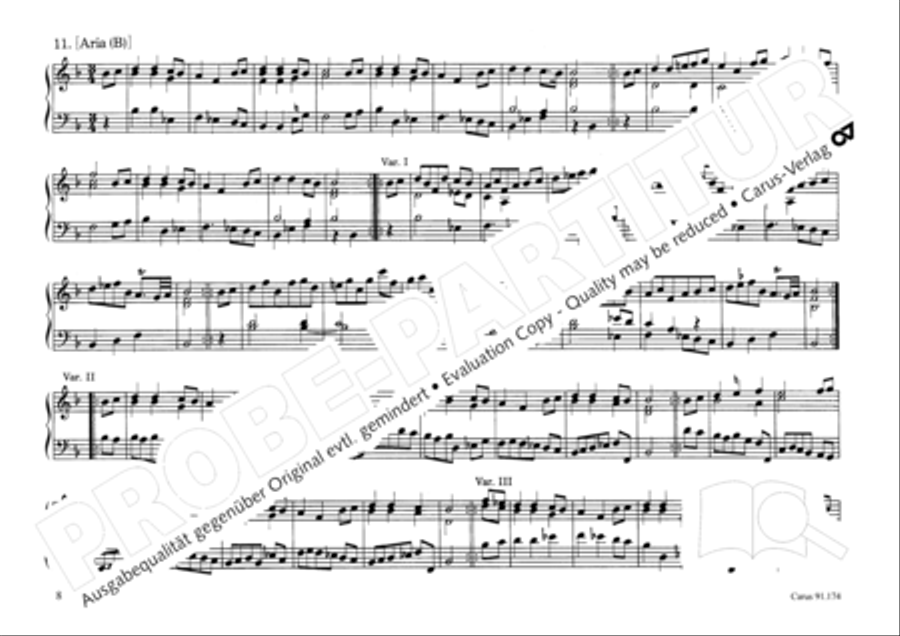 Estendorffer: Orgelwerke II (Organ Works II) Organ Solo scores gallery preview page 11