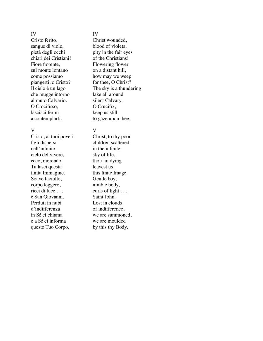 La Passione Secondo Pasolini (2024) Chamber Music scores gallery preview page 4