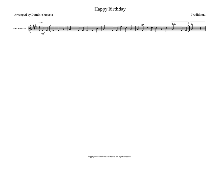 Happy Birthday