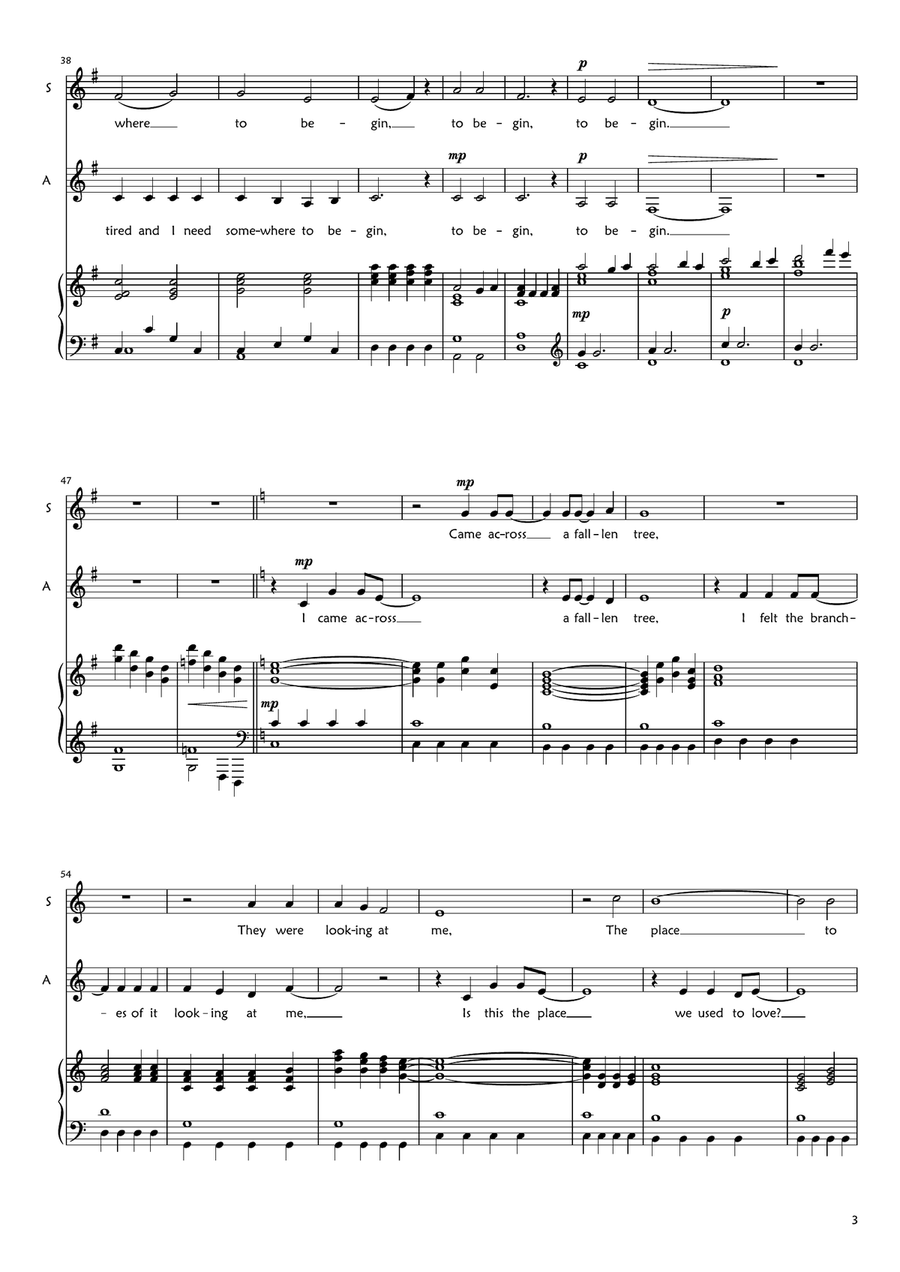 Somewhere Only We Know SA scores gallery preview page 3