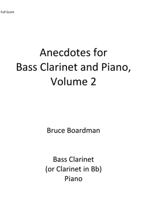 Anecdotes for Bass Clarinet Vol. 2