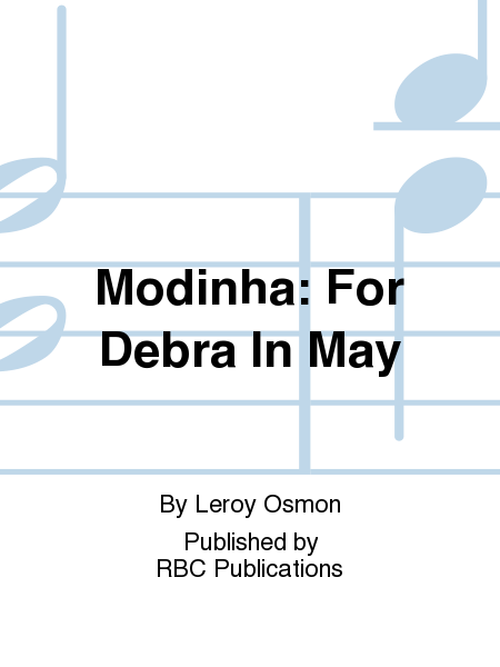 Modinha: For Debra In May