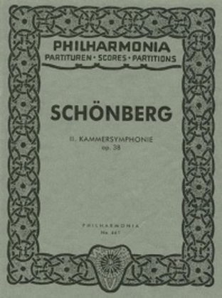 Second Chamber Symphony, Op. 38