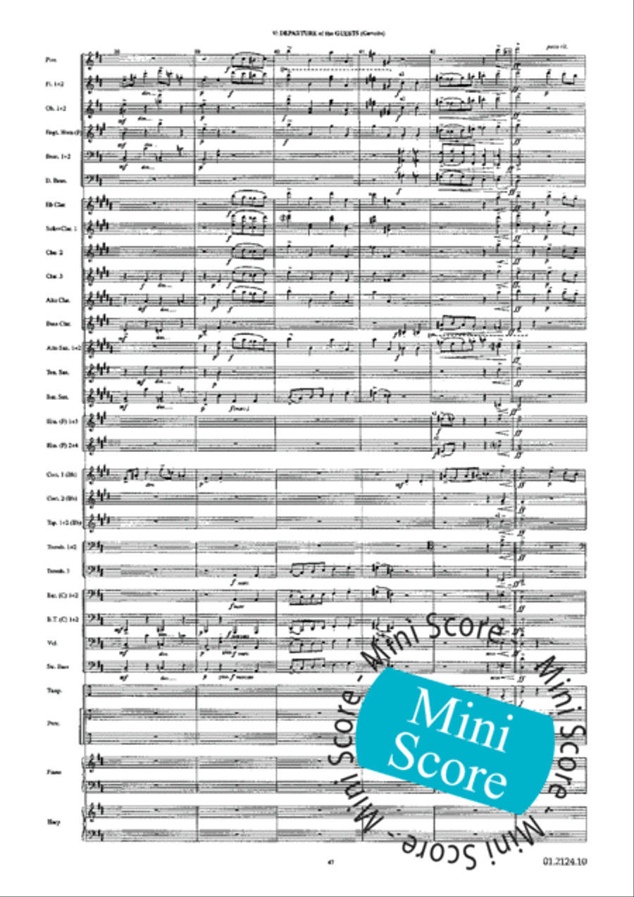 Romeo and Juliet Romeo and Juliet Concert Band scores gallery preview page 51