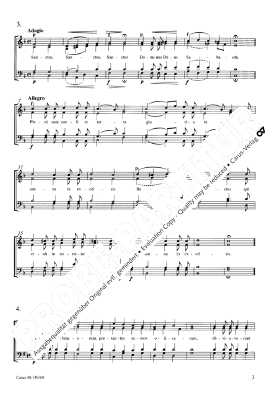Sechs Antiphonen zum Palmsonntag Score scores gallery preview page 4