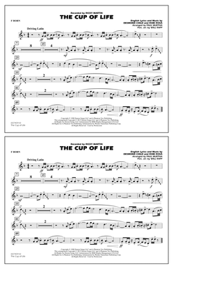The Cup of Life - F Horn