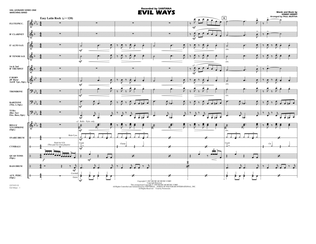 Evil Ways (arr. Paul Murtha) - Full Score
