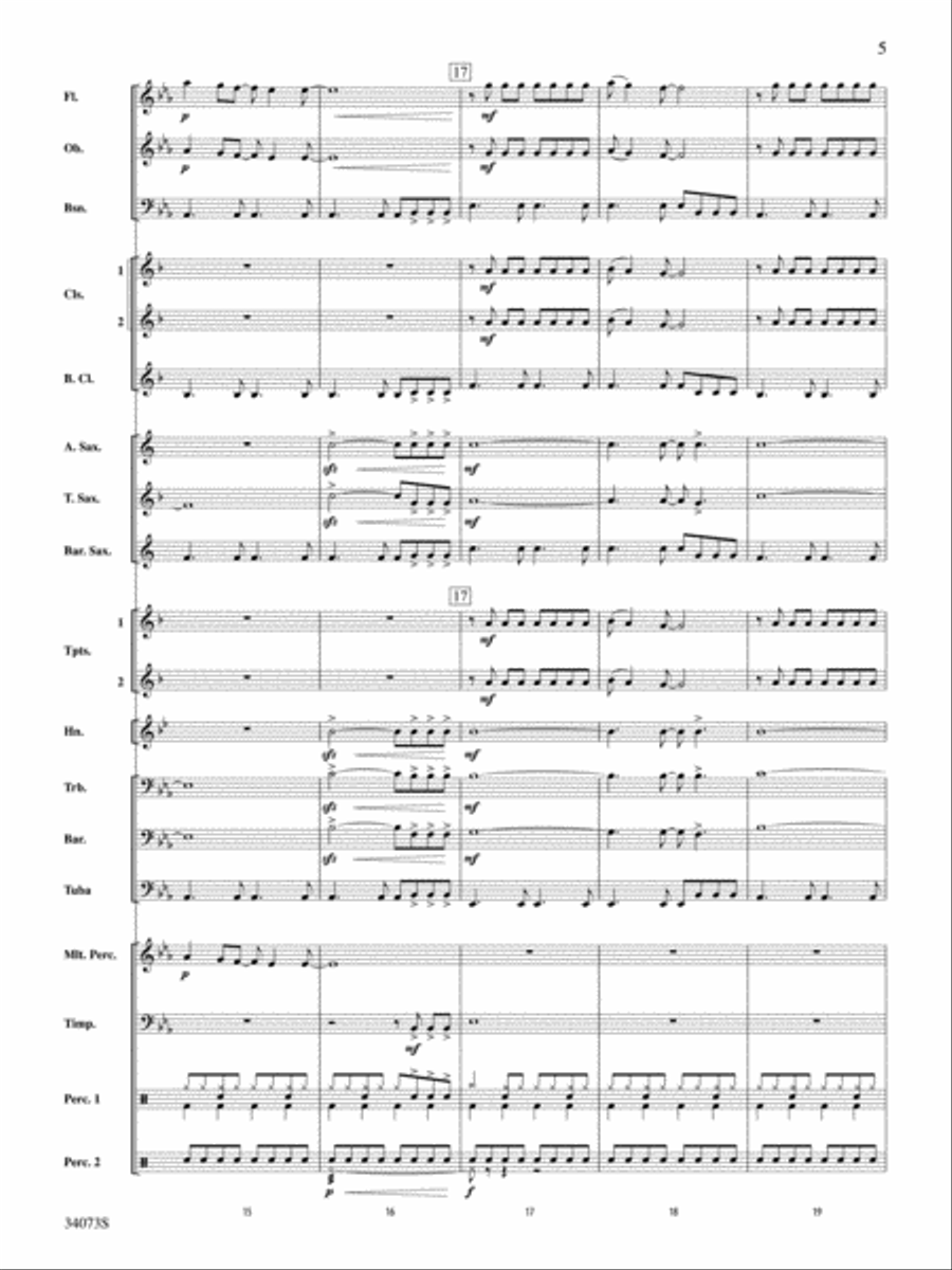 Love Drunk: Score Love Drunk: Score Concert Band scores gallery preview page 5