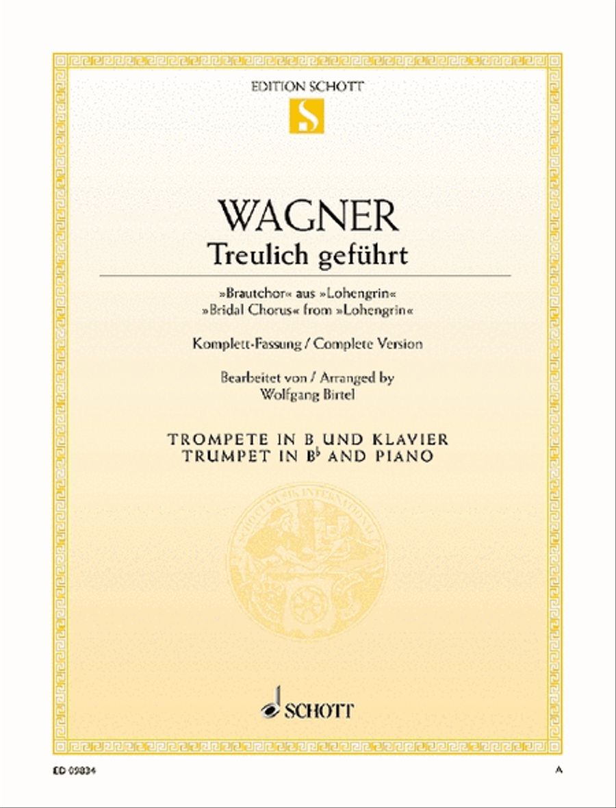 Treulich geführt B-Flat Trumpet scores gallery preview page 1