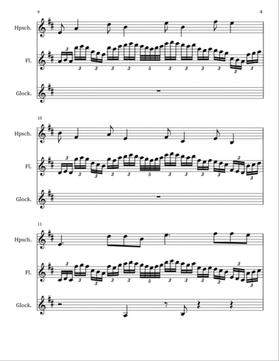 Aahed Small Ensemble scores gallery preview page 4