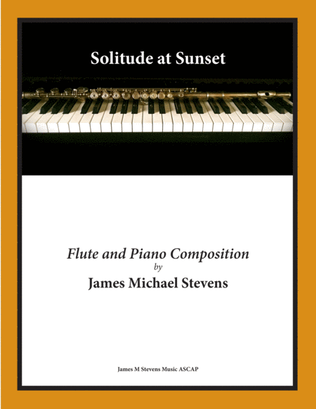 Solitude at Sunset - Flute & Piano