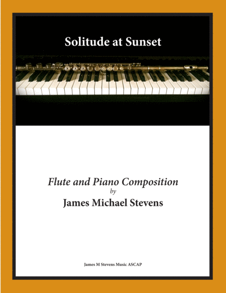 Solitude at Sunset - Flute & Piano image number null