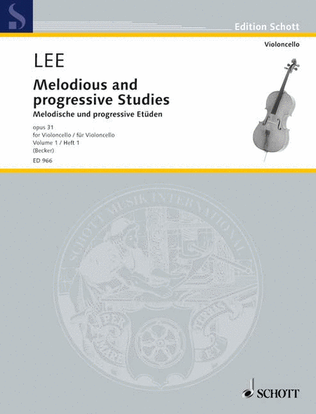 Book cover for Melodious and Progressive Studies Op. 31
