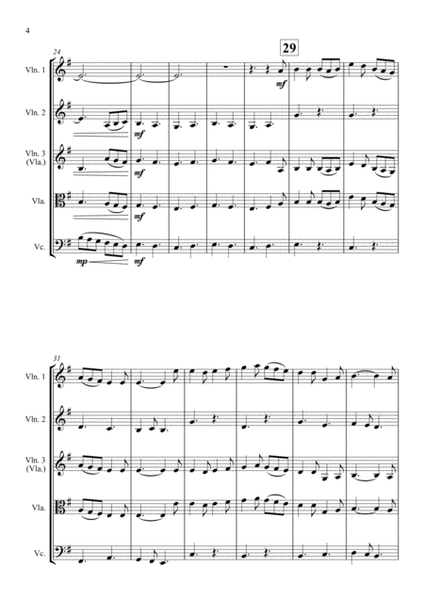 My Darling Ploughman Boy - Scottish Folk Song - for String Quartet image number null