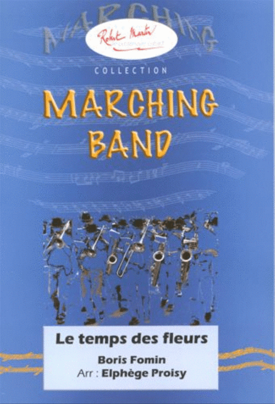 Le temps des fleurs Marching Band scores gallery preview page 1