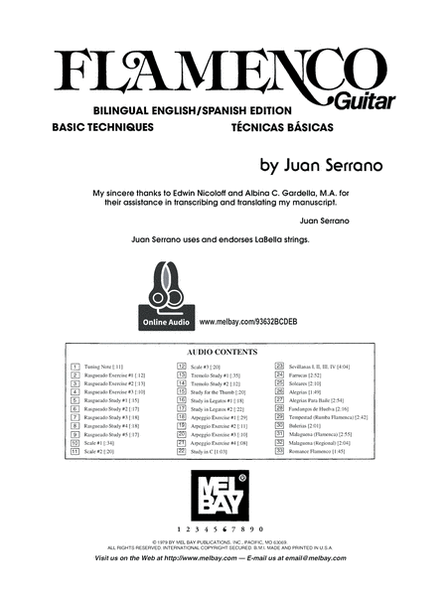 Juan Serrano - Flamenco Guitar Basic Techniques image number null