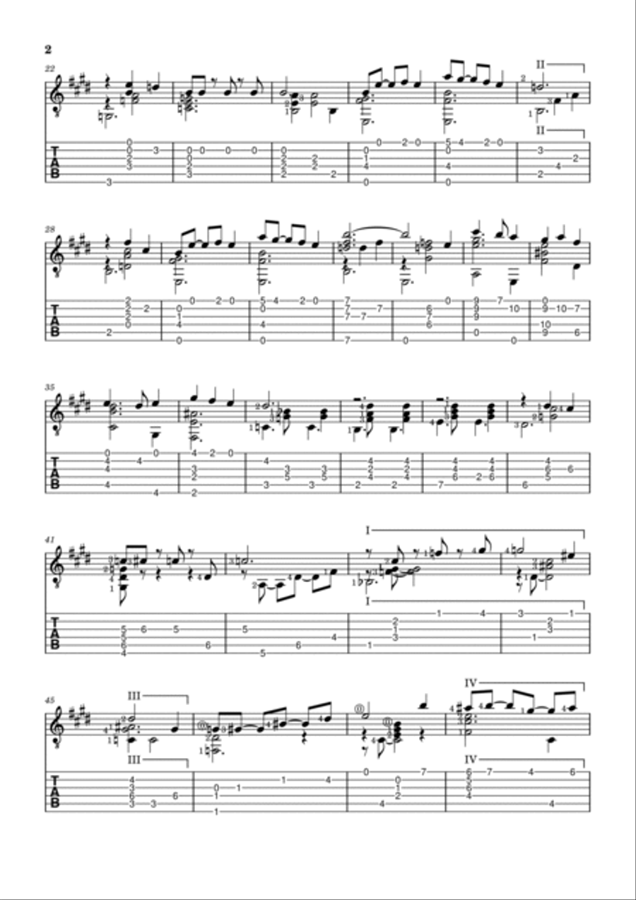 Mannix Electric Guitar scores gallery preview page 2