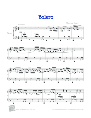 Book cover for bolero (Ravel)