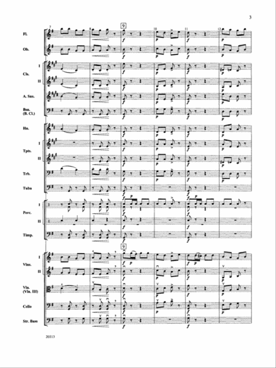 Trepak from The Nutcracker Ballet: Score Full Orchestra scores gallery preview page 3