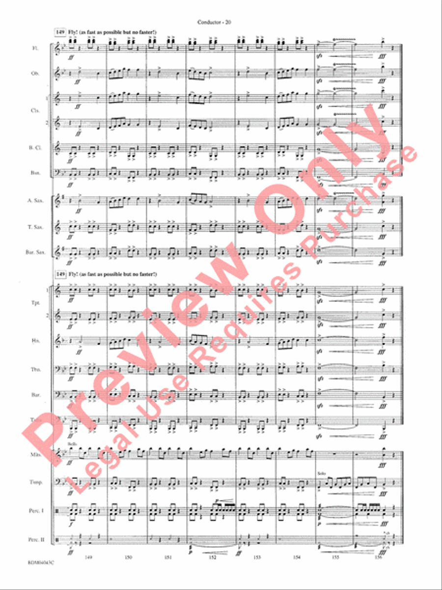 Kronos Kronos Concert Band scores gallery preview page 23