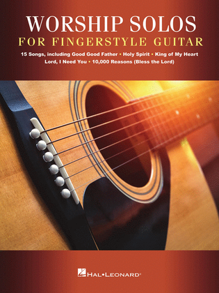 Book cover for Worship Solos for Fingerstyle Guitar